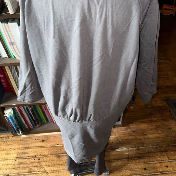 Prairie Underground moth asymmetrical organic wrap M coat - Picture 7 of 9